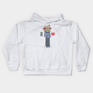 Robot Kid Kids Hoodie